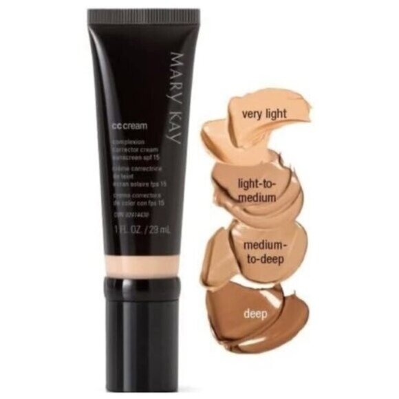 Mary Kay CC Cream Sunscreen Broad Spectrum SPF 15 Color- Very Deep - Picture 1 of 4